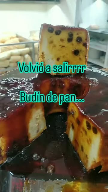 Budín de pan con pasas